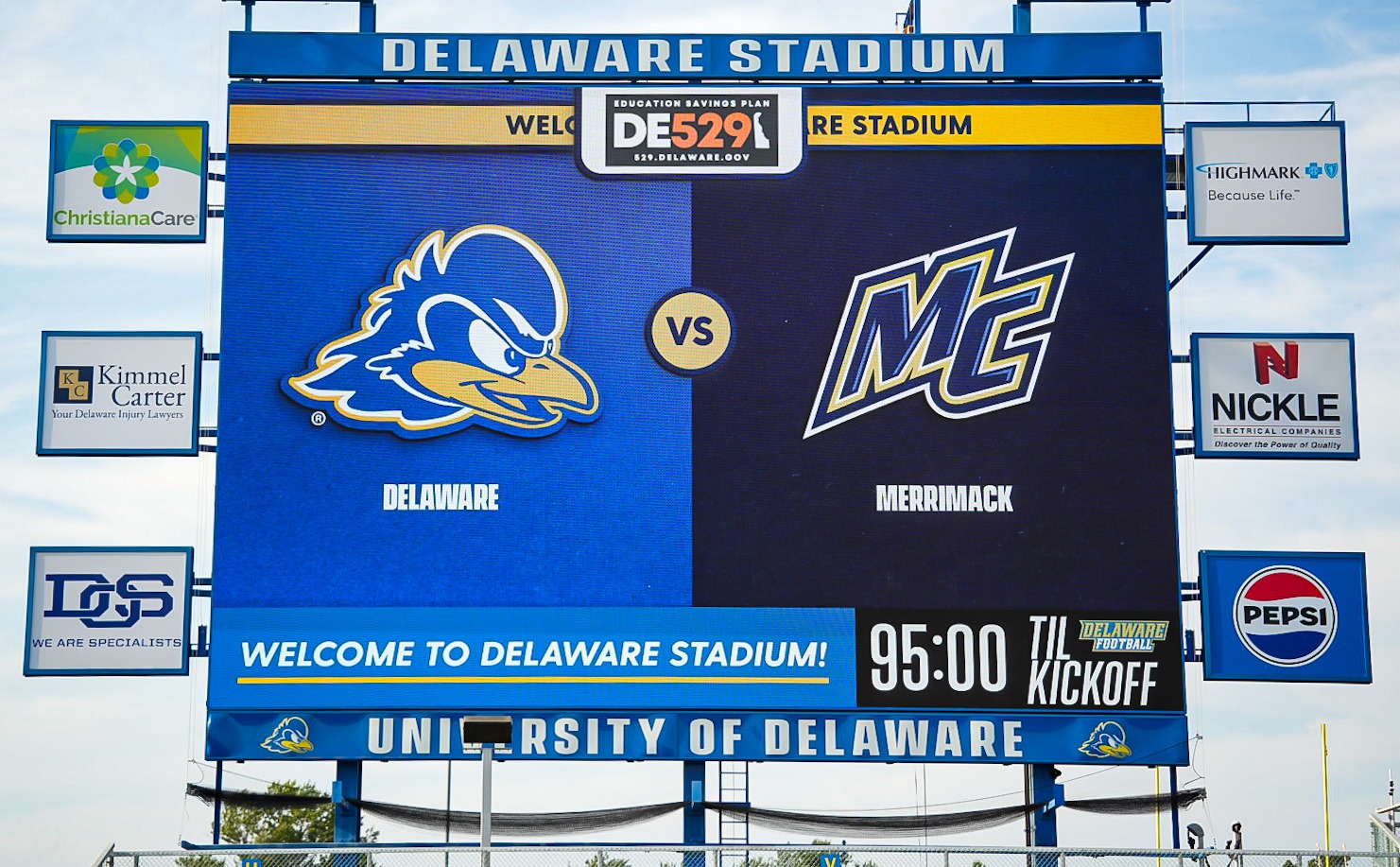 09/03 Football at Delaware