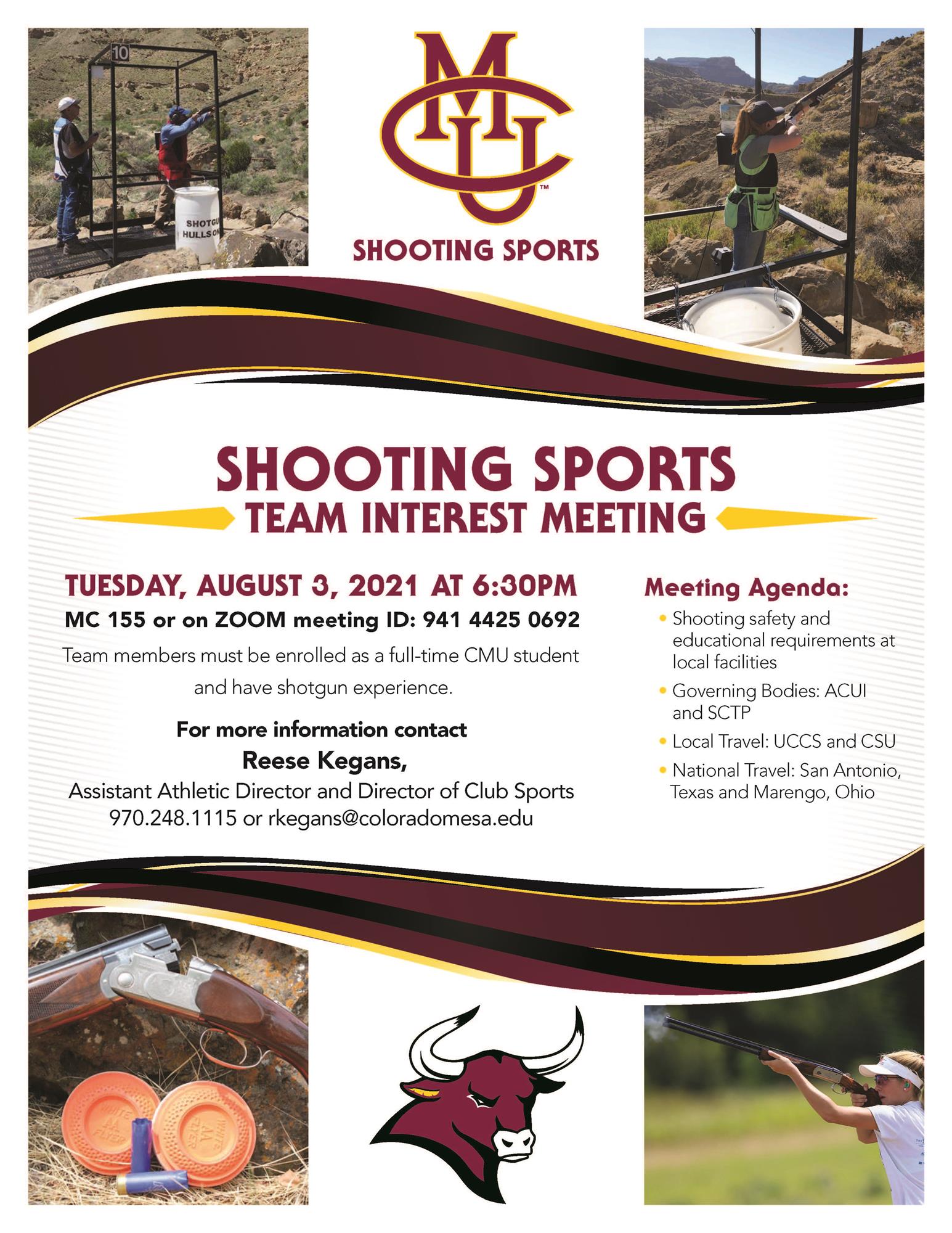 Shooting Sports Flyer