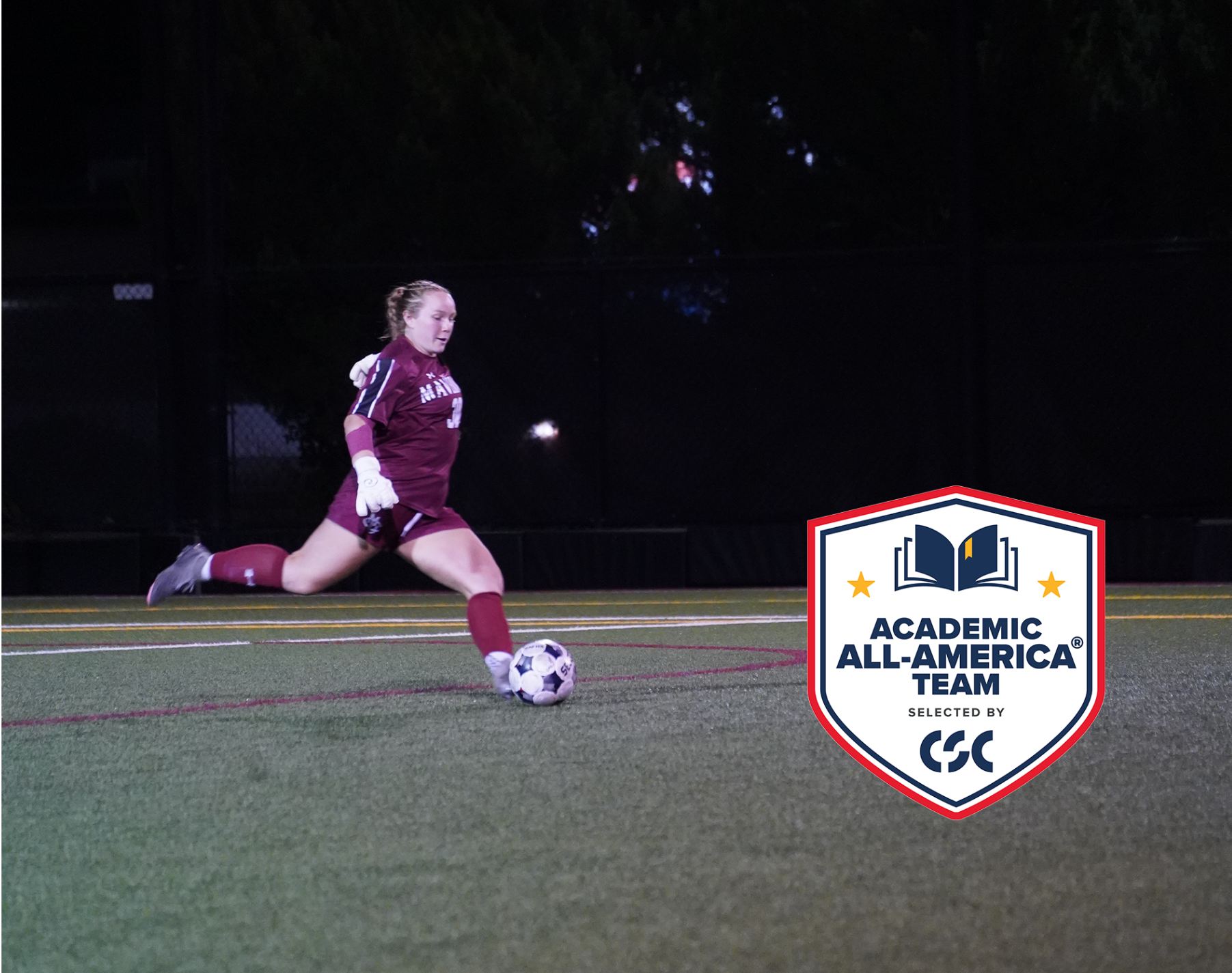 Wieczorek CSC Academic All America