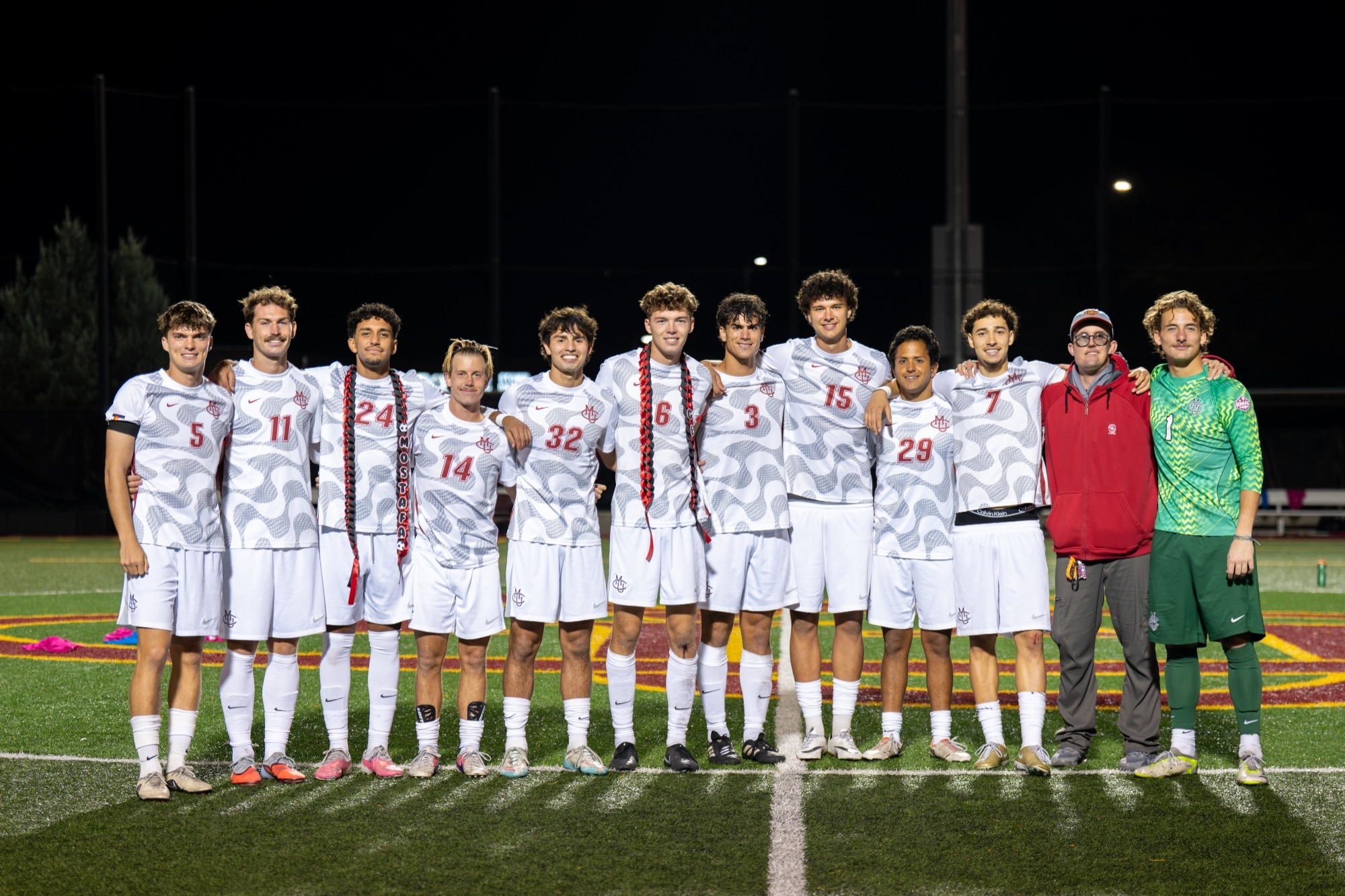 Mens Soccer Seniors group photo