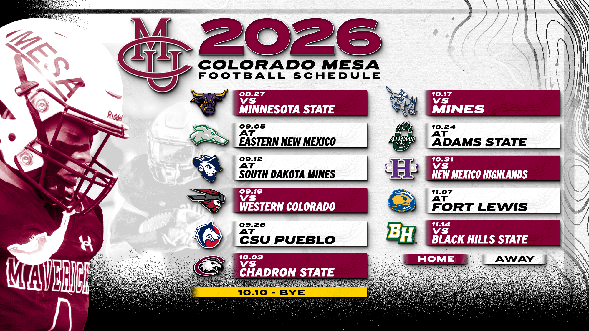 2026 Football Schedule