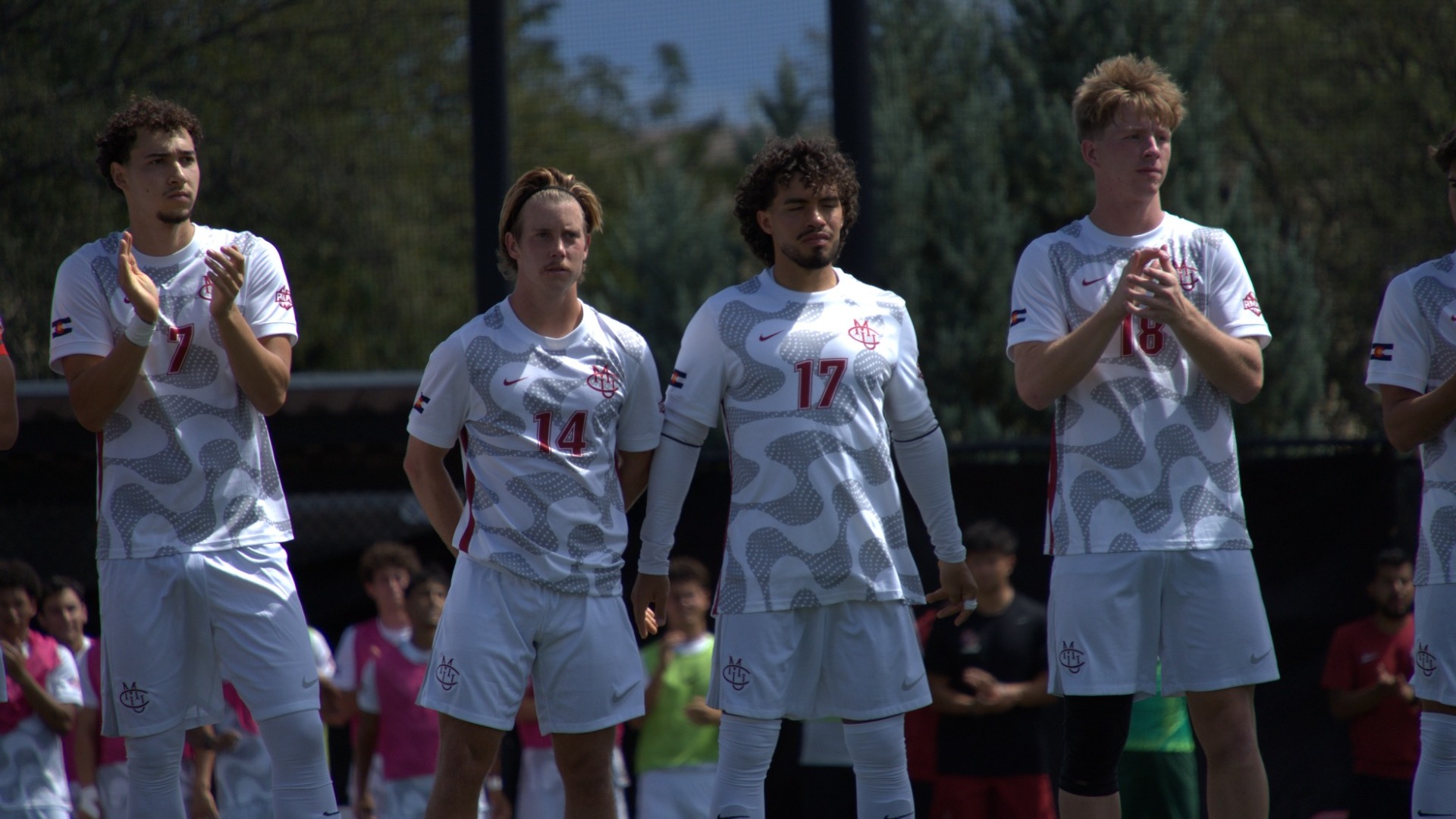 MSOC Lineup Photo vs. Merced 