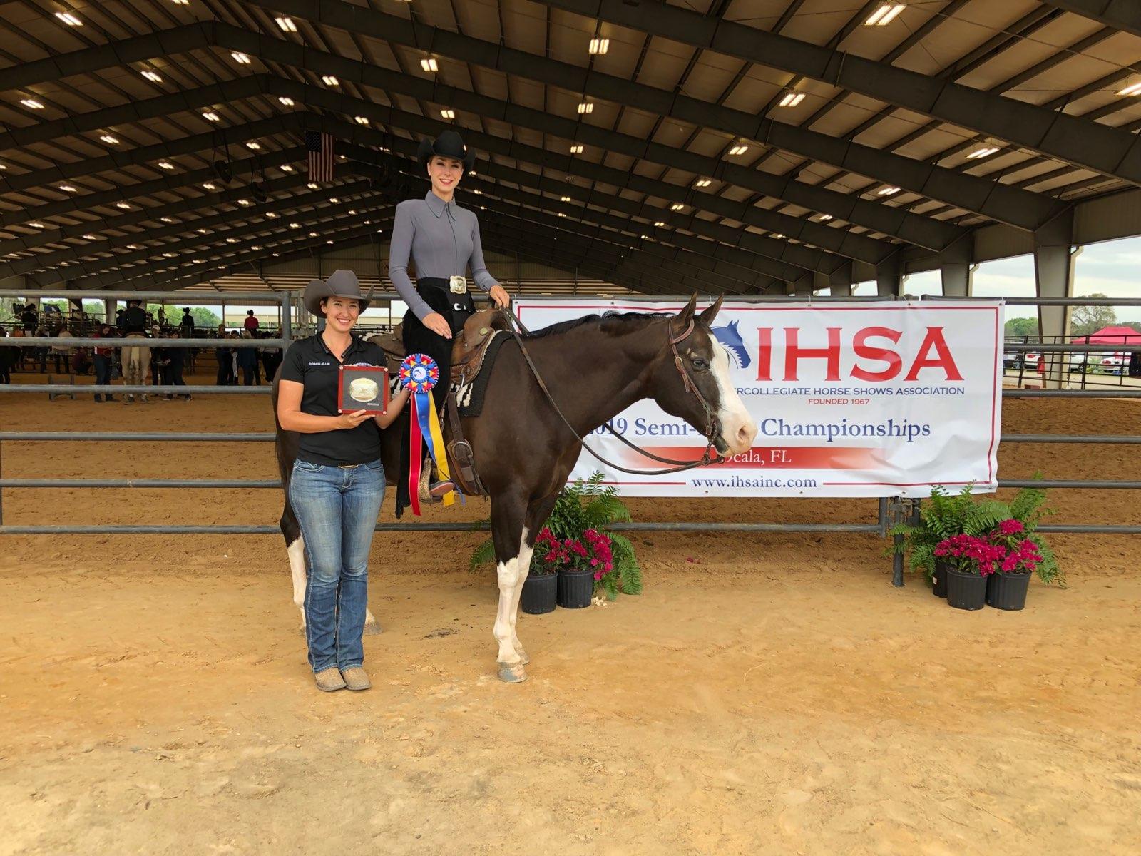 Equestrian Rider of the Month November Sarah Andrews Rucker Middle State University