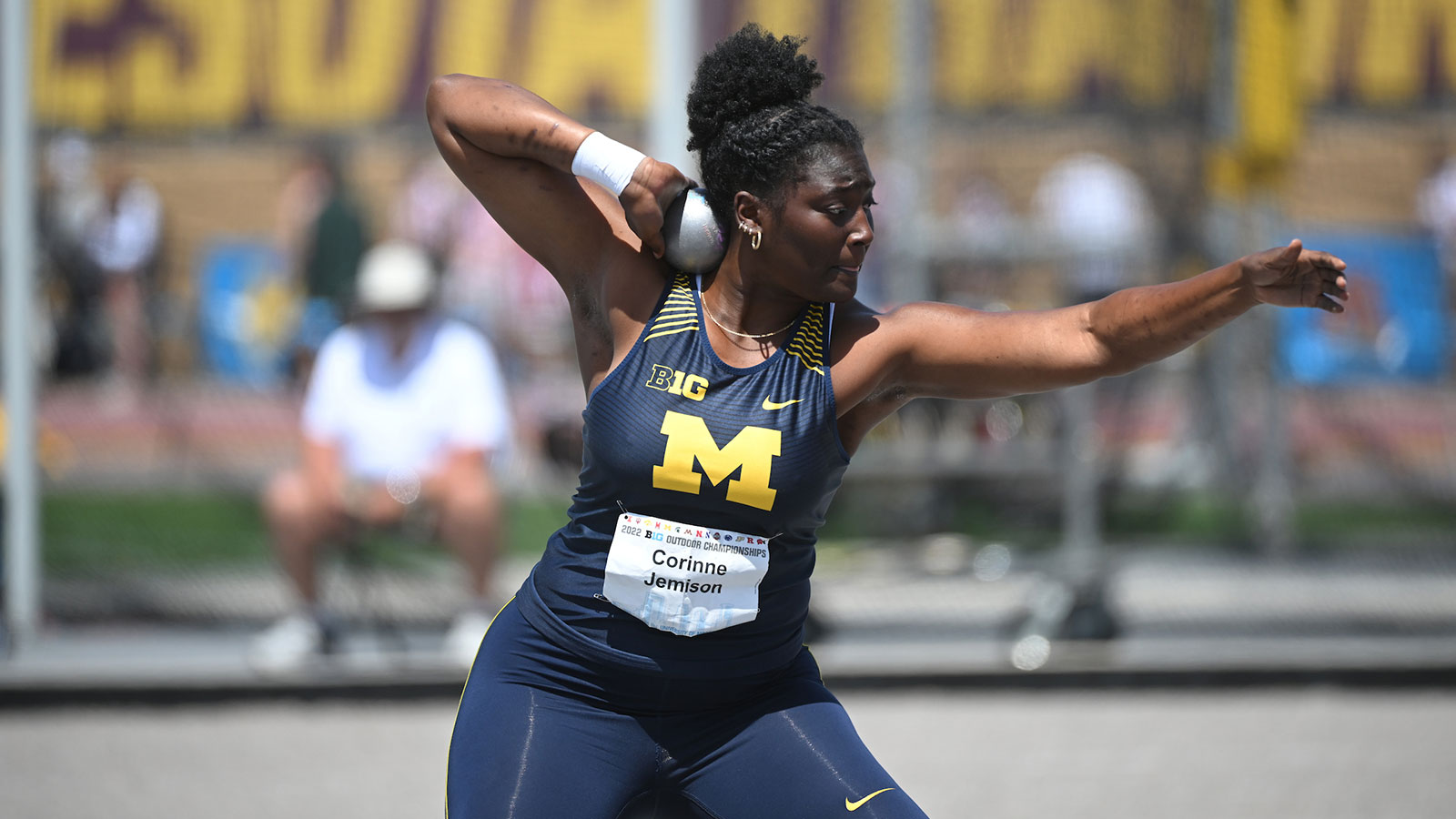 Corinne Jemison Women's Track & Field University of Michigan Athletics