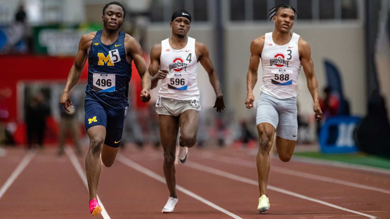 Dubem Amene Men's Track & Field University of Michigan Athletics