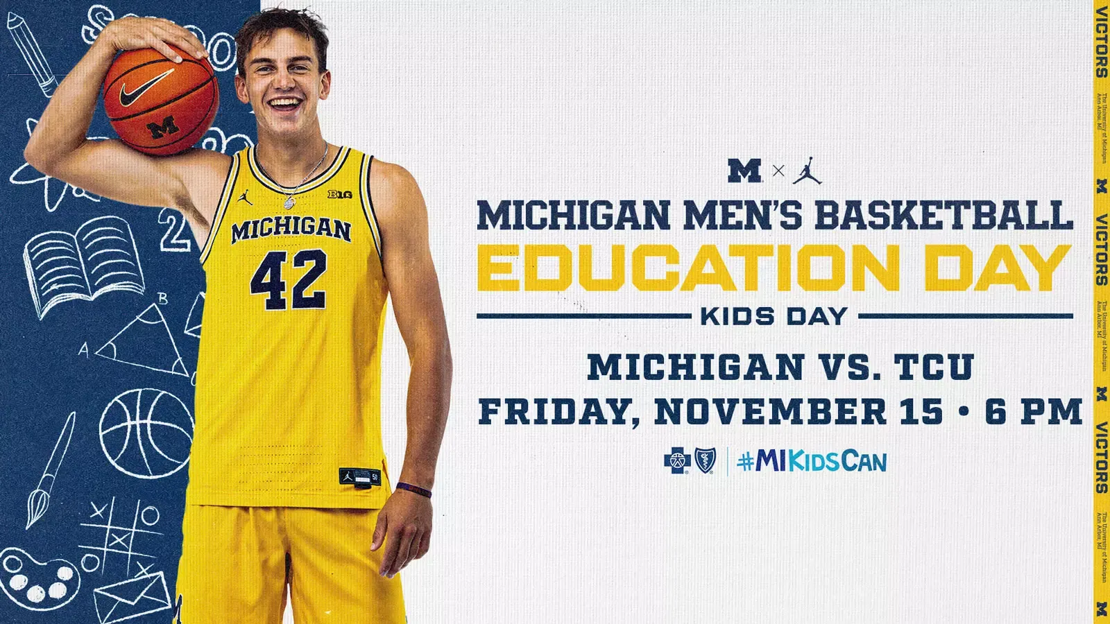 Michigan Men's Basketball Education Day