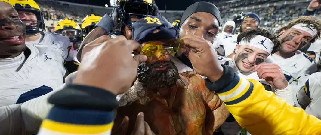 Paul Bunyan Trophy celebration