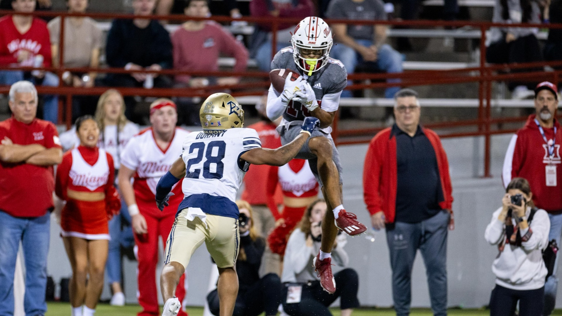 Gage Larvadain Football Miami University RedHawks
