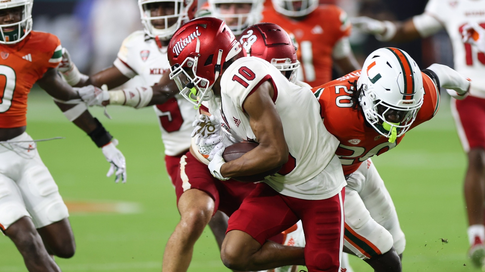 Gage Larvadain Football Miami University RedHawks
