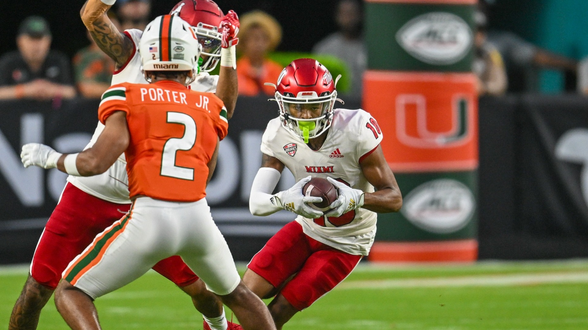 Gage Larvadain Football Miami University RedHawks