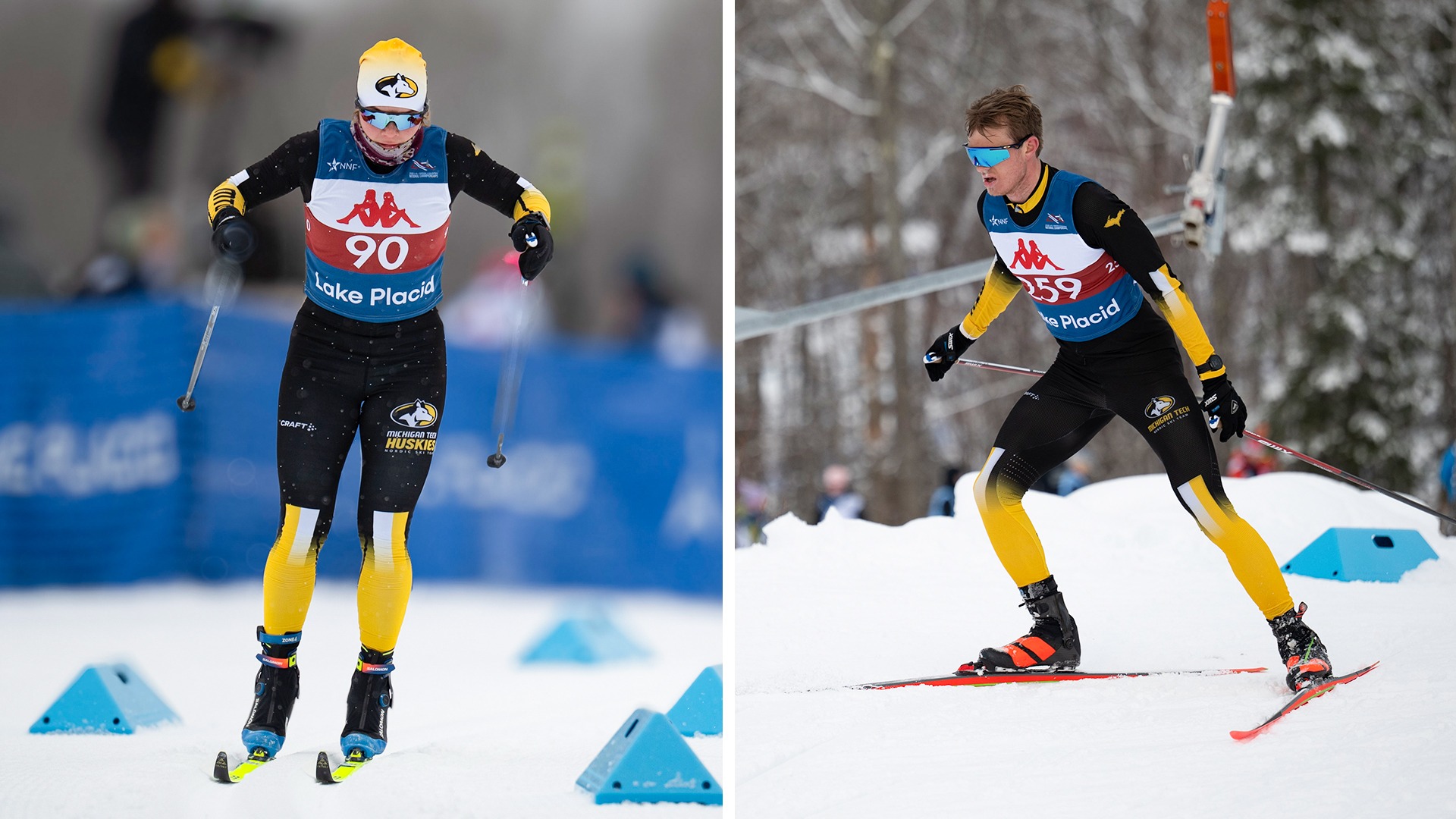 Hannah Smart and Wes Campbell