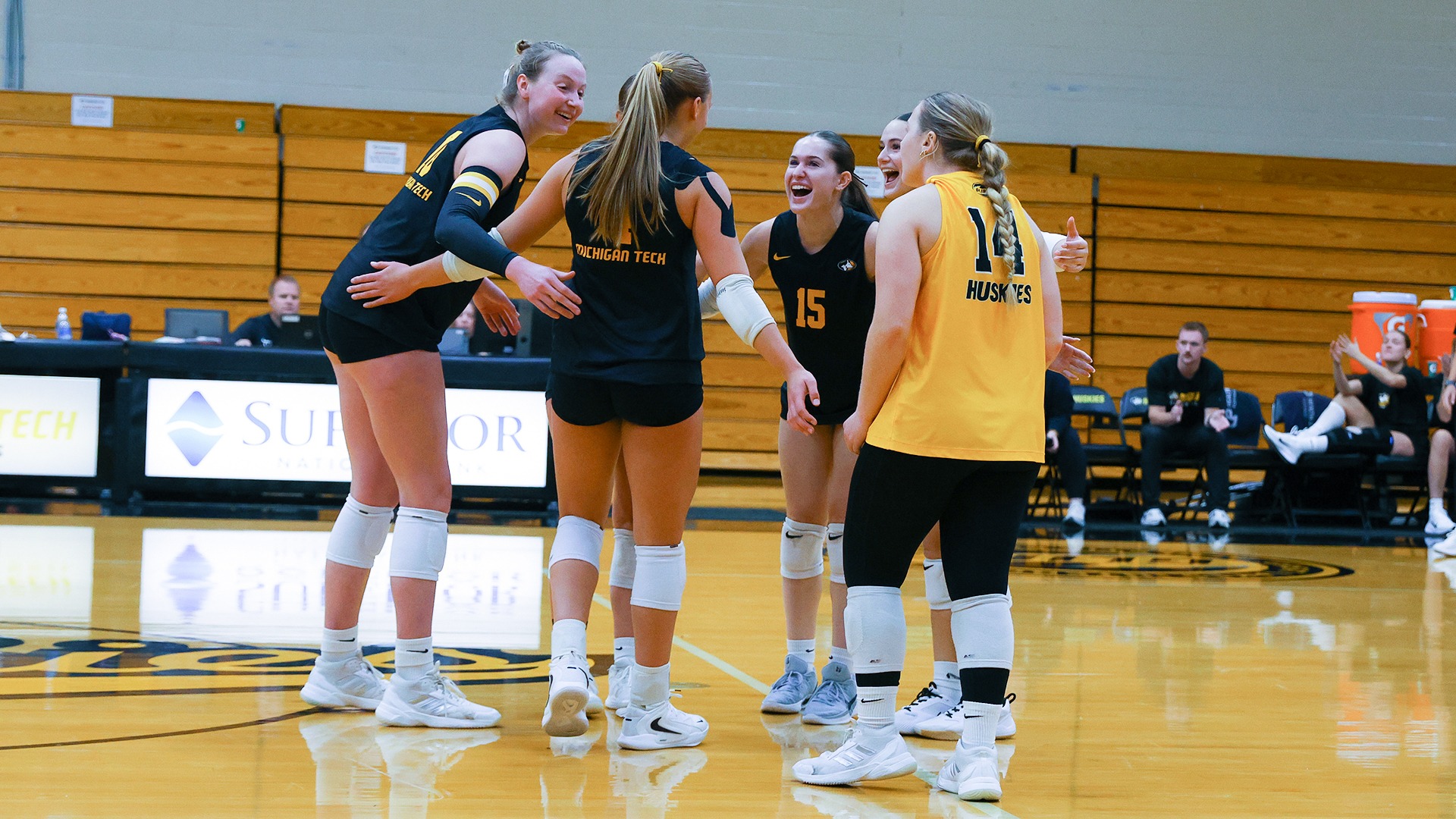 Volleyball Huddle