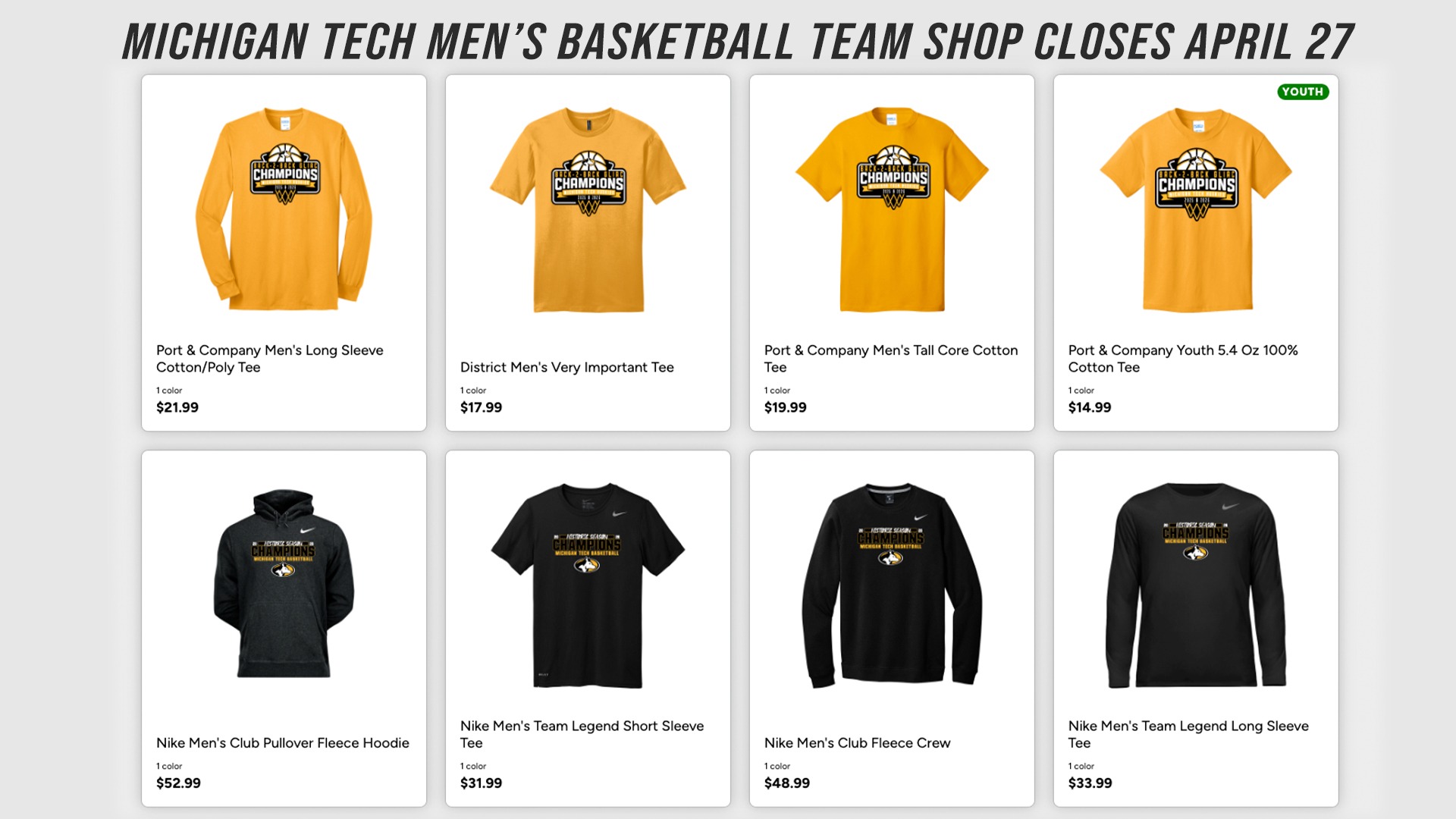 MBB Spring Team Store
