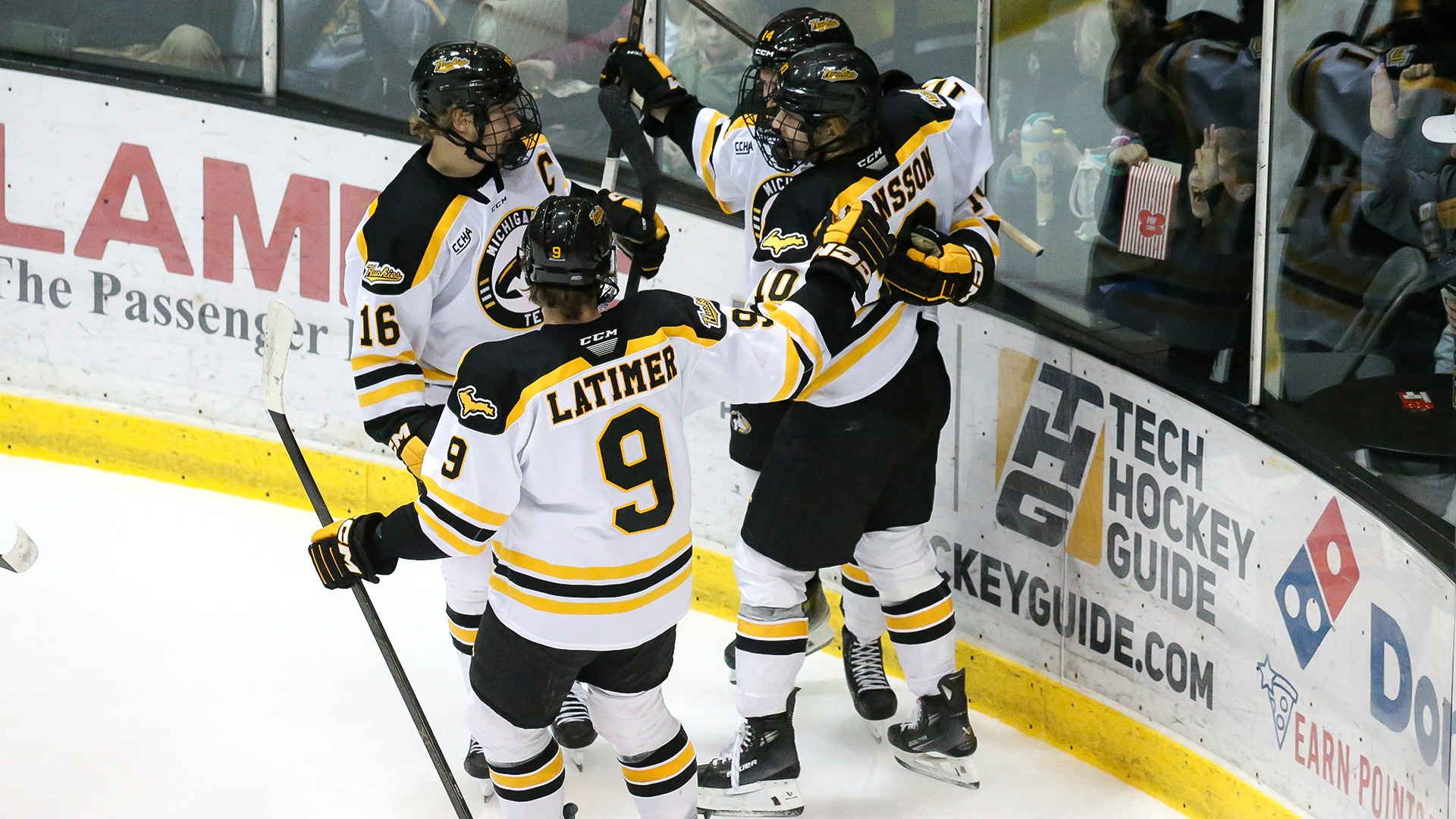 Hockey Goal Celebration