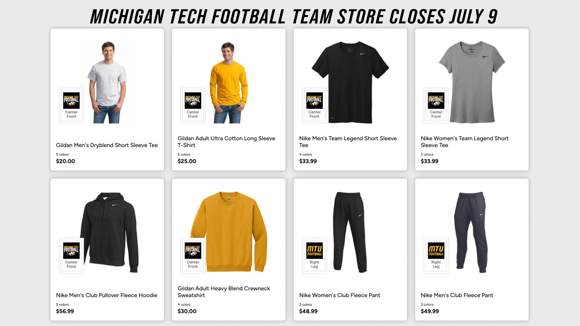 FB 26 Team Store