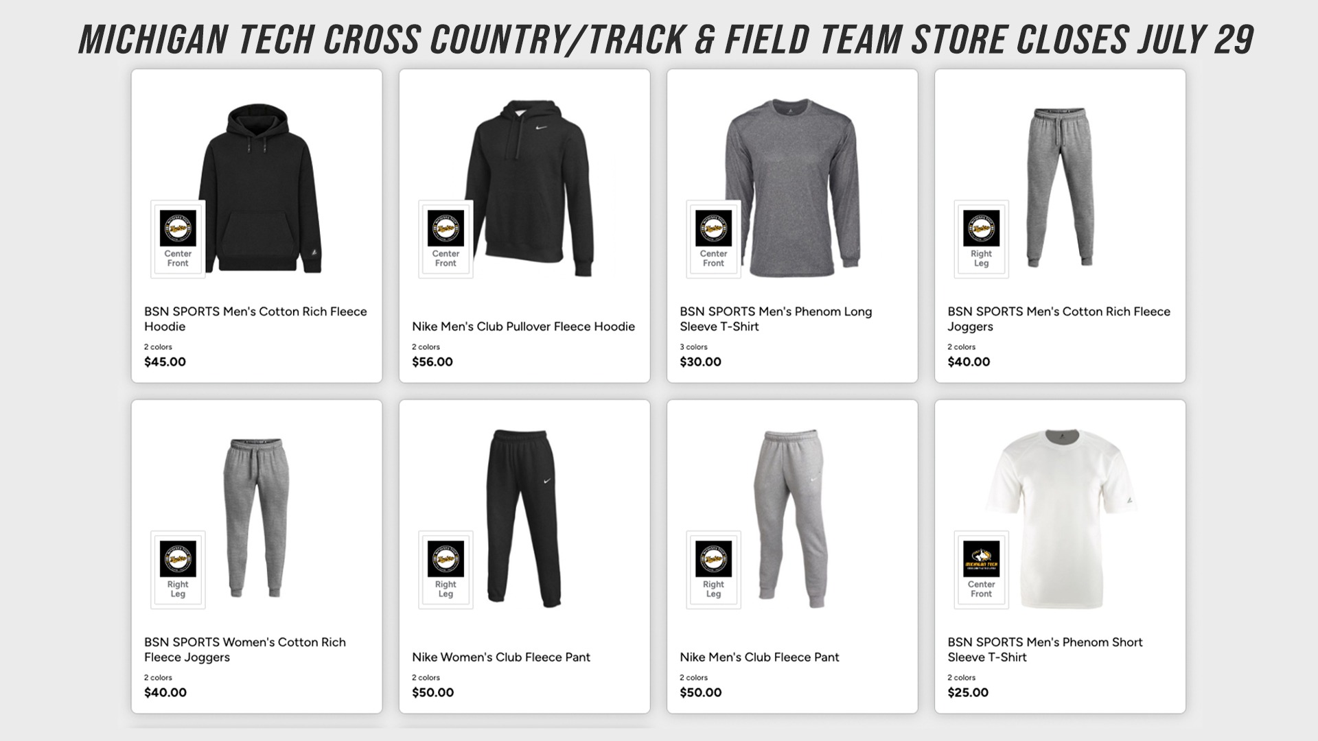 XCTF Team Store Jul25