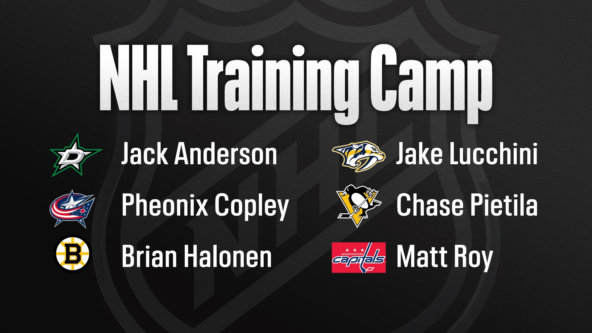 NHL Training Camp
