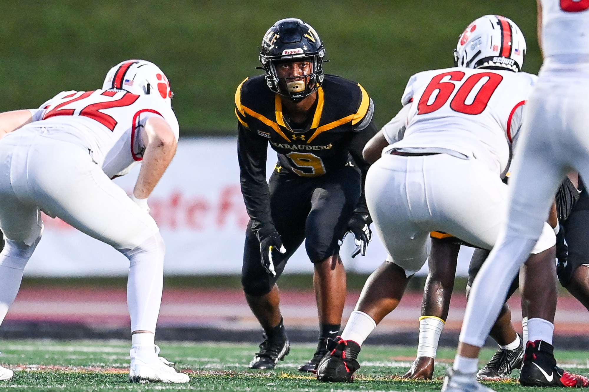 Millersville vs. Frostburg in NCAA Division II football action at Biemesderfer Stadium in Millersville on Thursday, September 4, 2025. Mark Palczewski Photo.