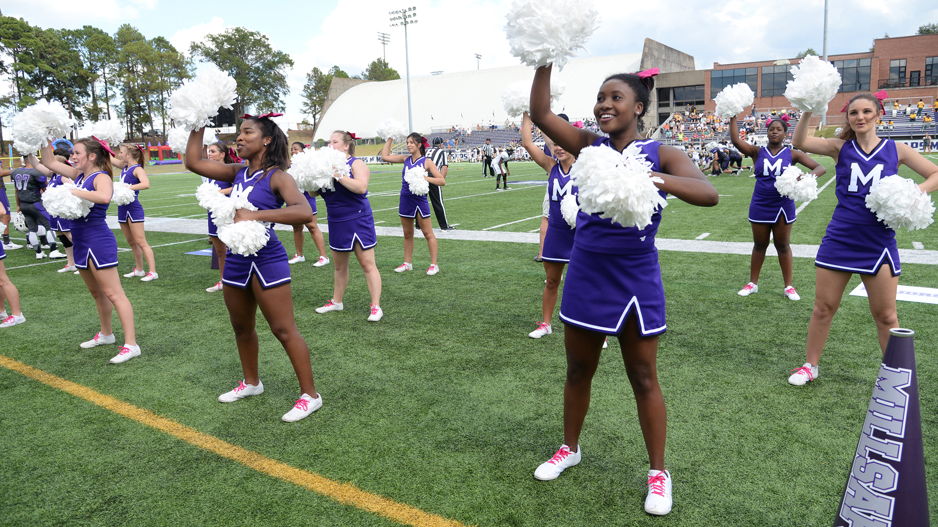 Millsaps Cheerleaders 2017