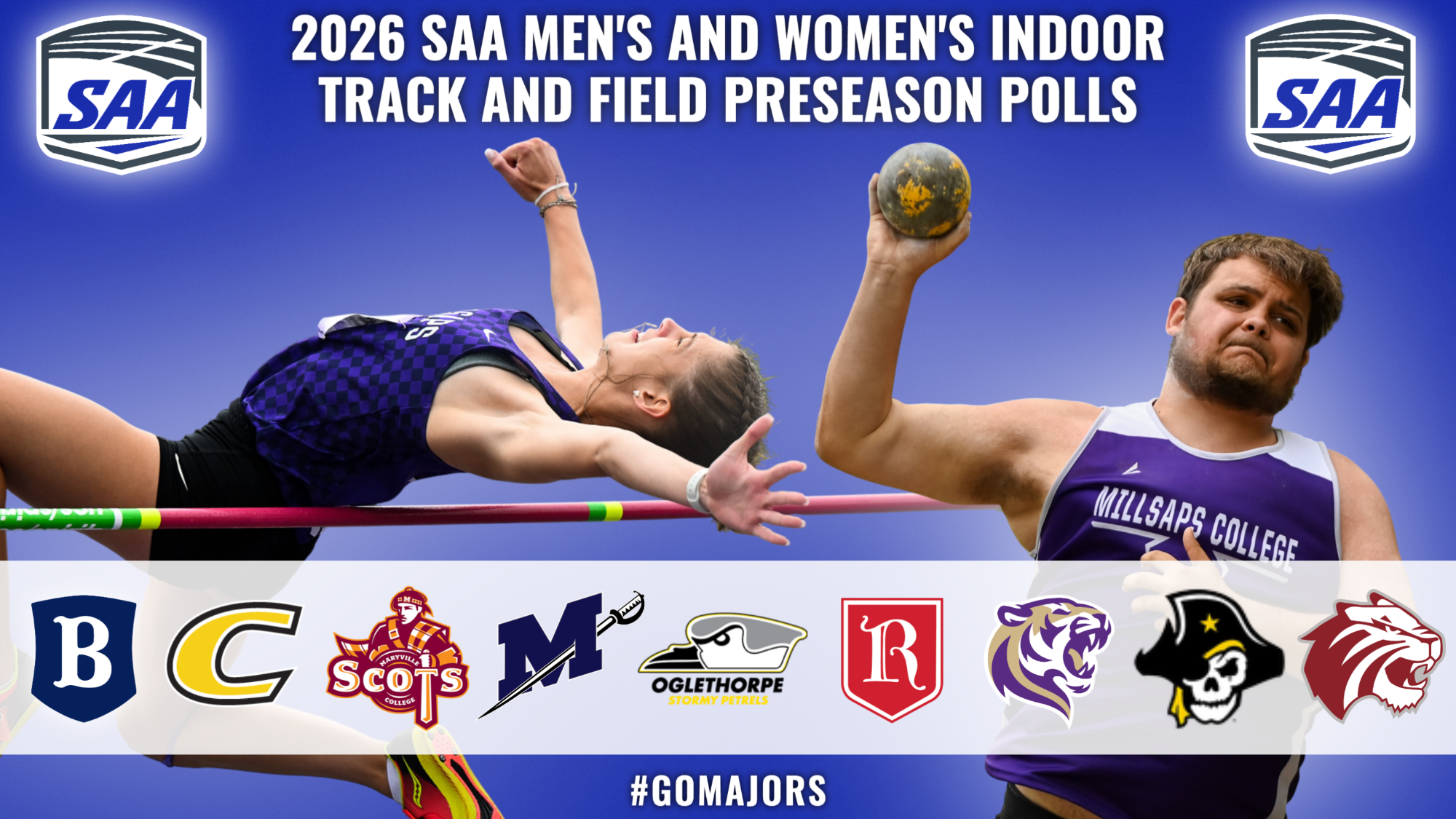 2026 SAA Indoor Track & Field Preseason Poll 12-19-25