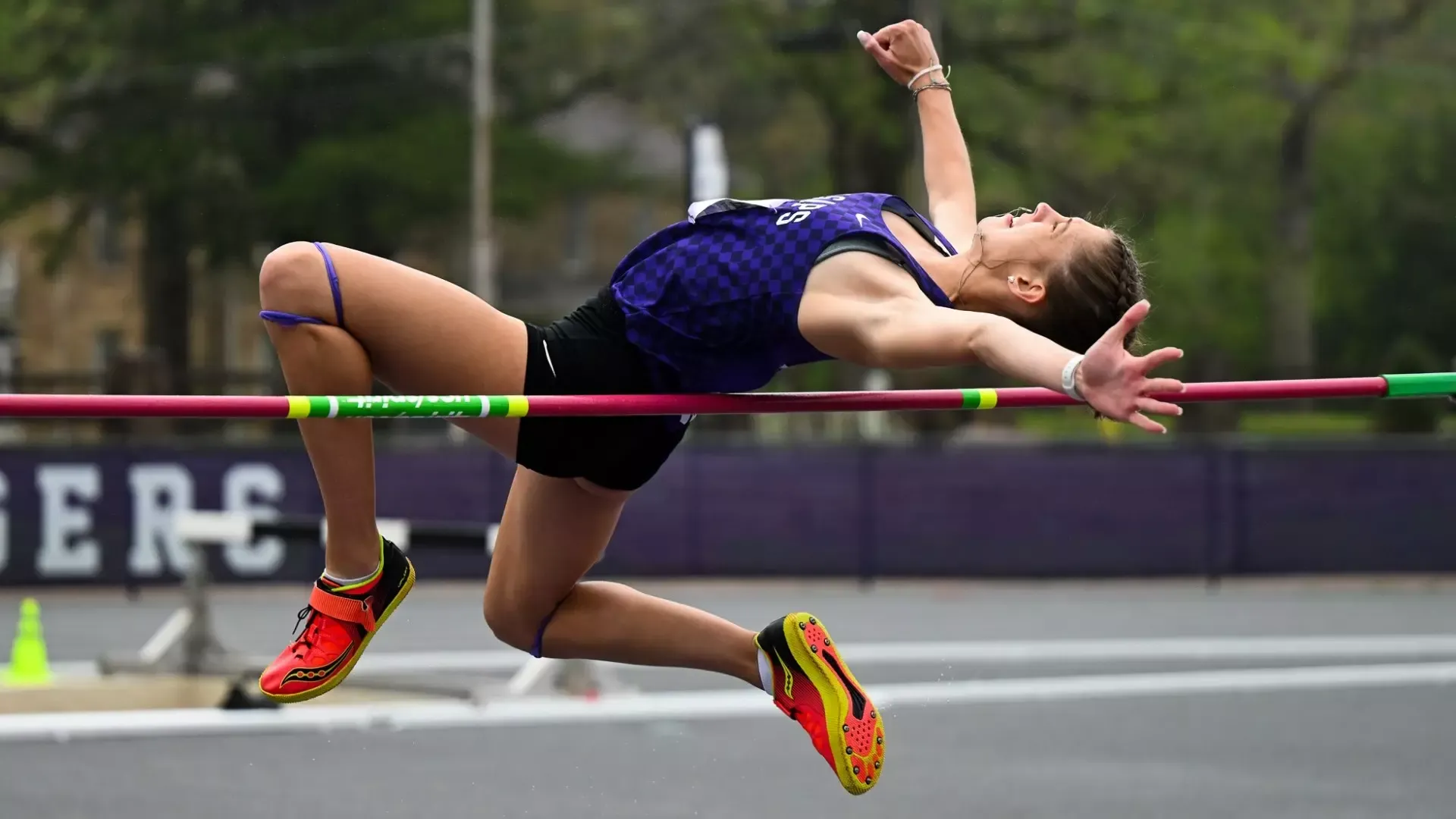 Eleanor Scott at SAA Outdoor Track and Field Championships 4-26-25