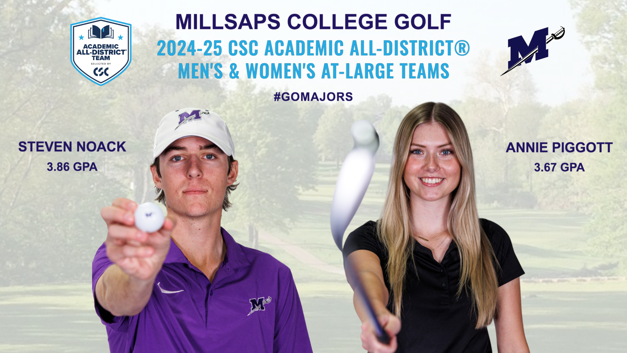 2024-25 CSC Academic All-District® Men’s and Women’s At-Large Team