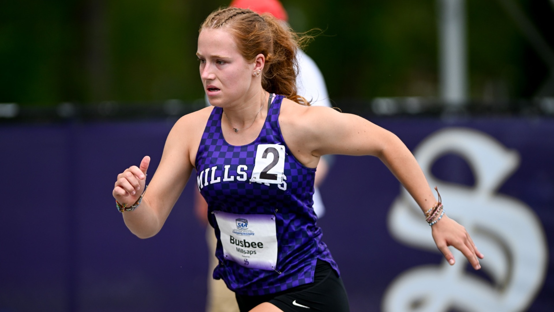 Suzanna Busbee at 2025 SAA Outdoor Championships 4-25/26-25