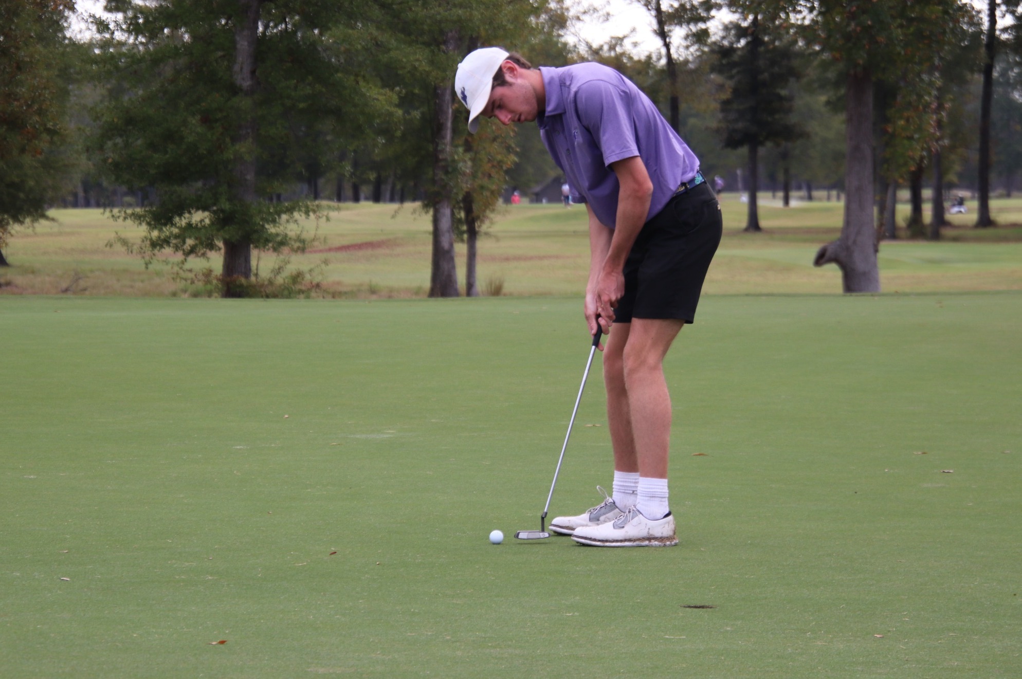 Miles Harrison at Belhaven Invite Round Two (10-28-25)