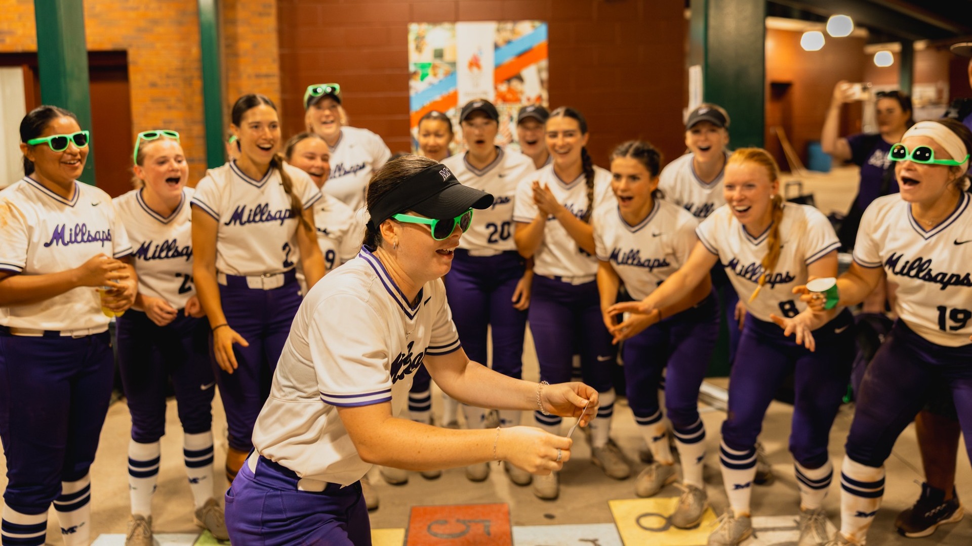 Millsaps Softball at SAA Championship vs Rhodes 5-8-25