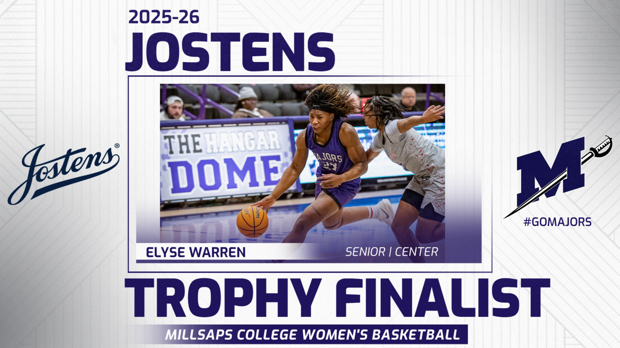 2025-26 Jostens Trophy Finalist - Elyse Warren 3-12-26