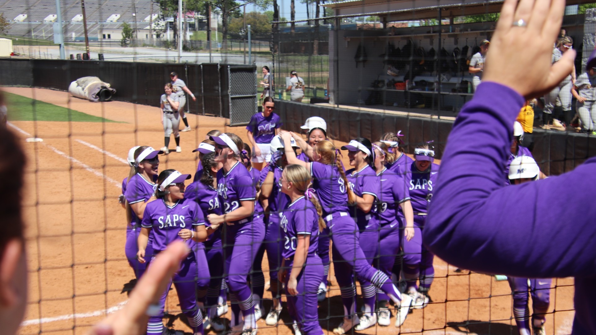Ella Morgan Sears Walk-Off Homer Celebration  3-22-26