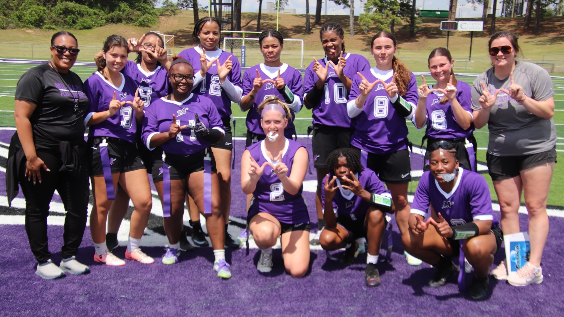 Women's Flag Football Win vs. Centenary 4-11-26