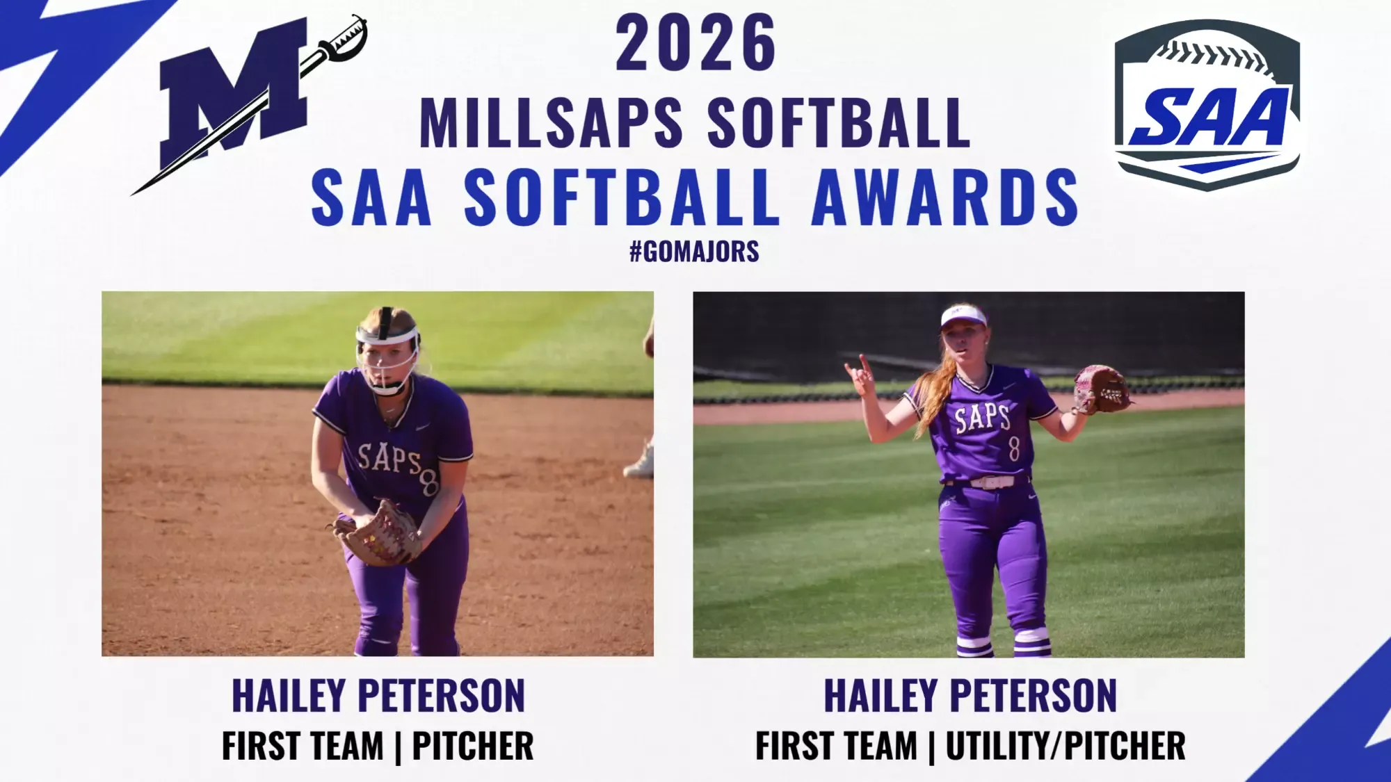 2026 All-SAA Softball Honors Graphic 2