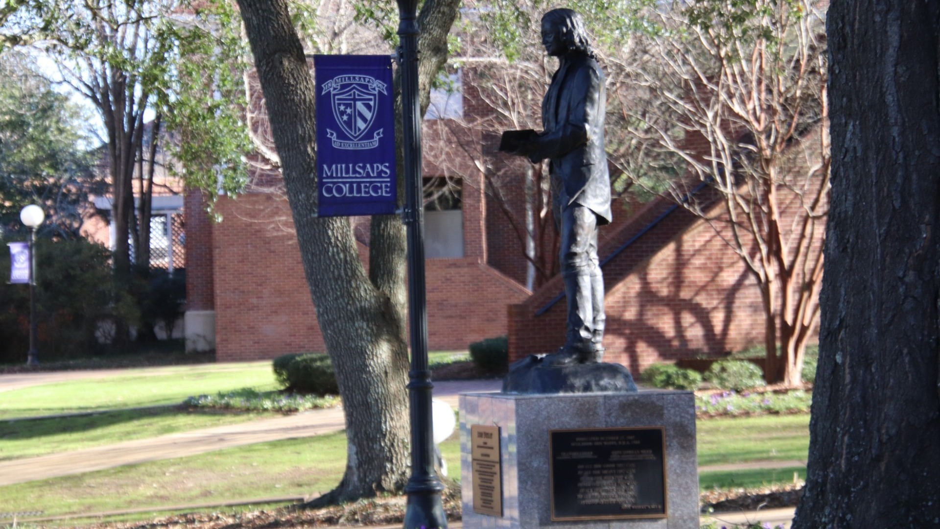 Millsaps John Wesley Statue 2025-26