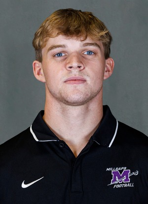Zack Cotten 2026 Millsaps College football headshot