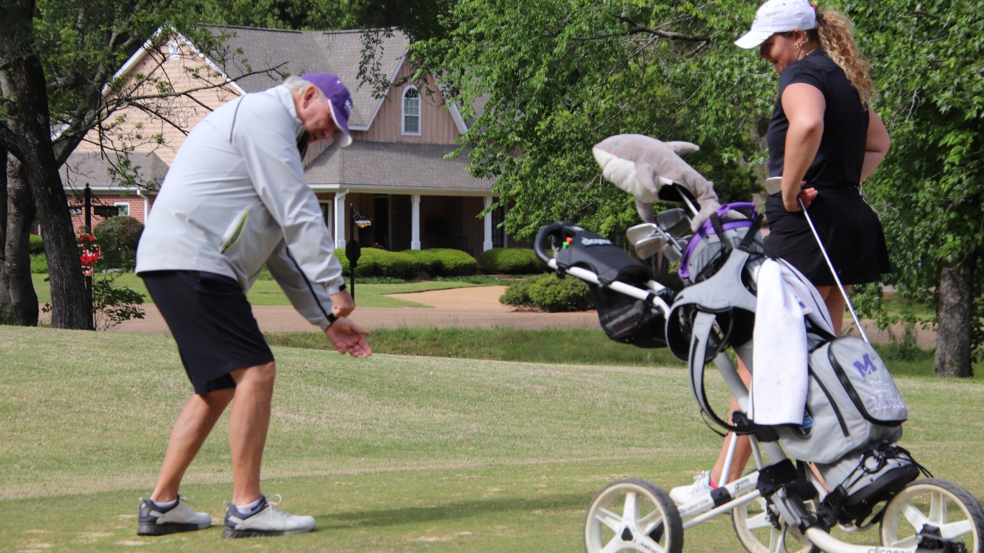 Coach Michael Fluty at Deerfield 4-24-23