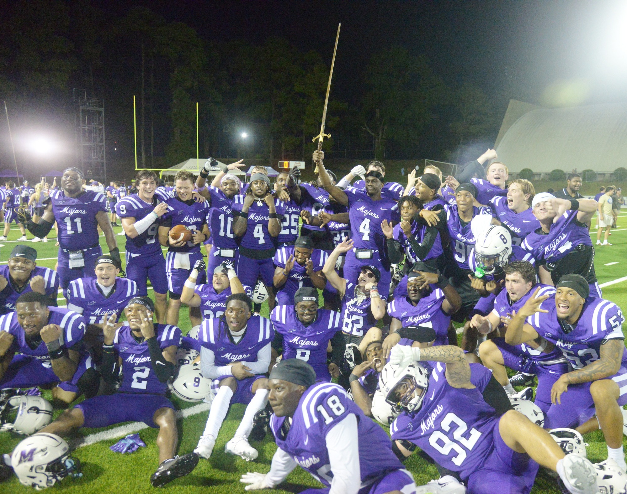 Football vs Belhaven Celebration 9-3-26