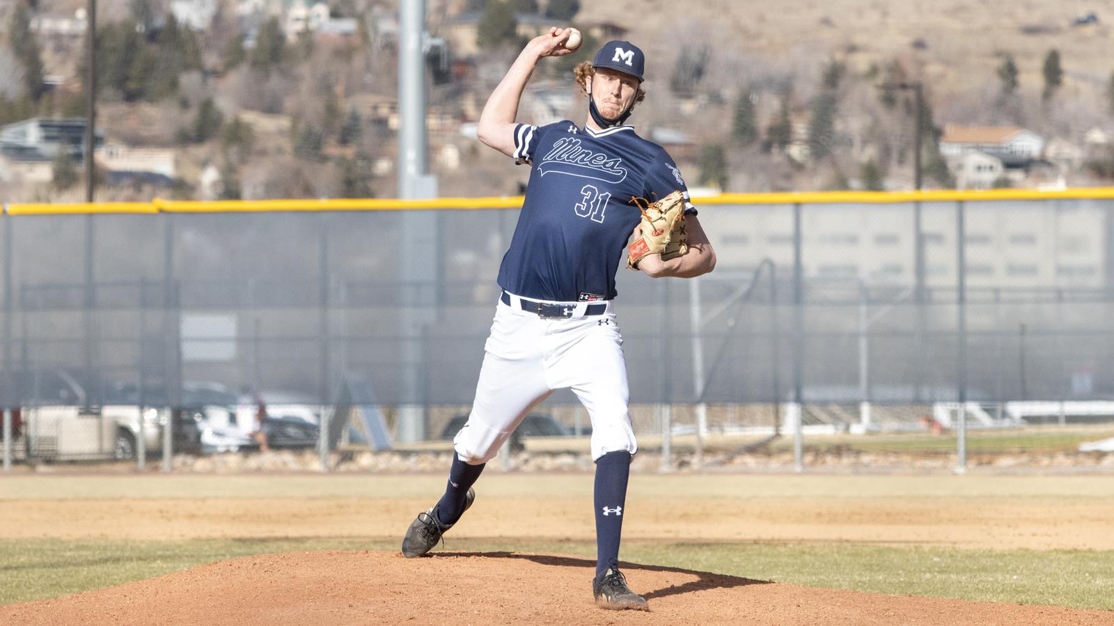 Brayden Weyer Baseball Colorado School of Mines Athletics