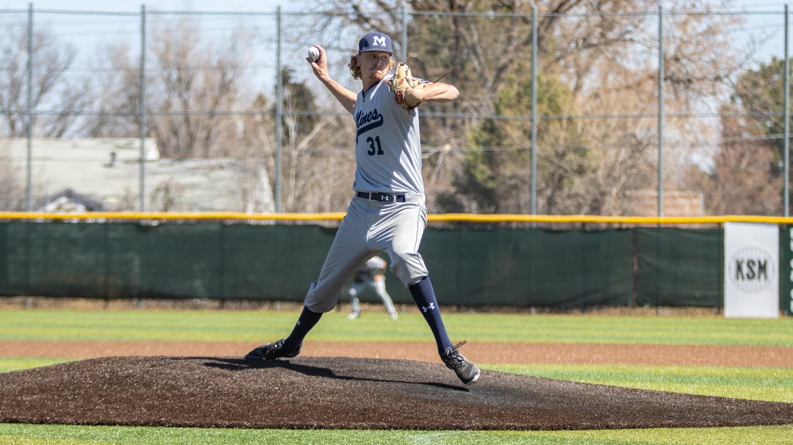 Brayden Weyer Baseball Colorado School of Mines Athletics