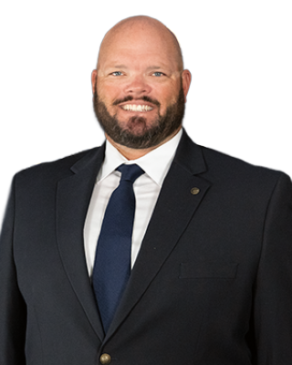 Head shot of Mines baseball head coach Pat Jolley