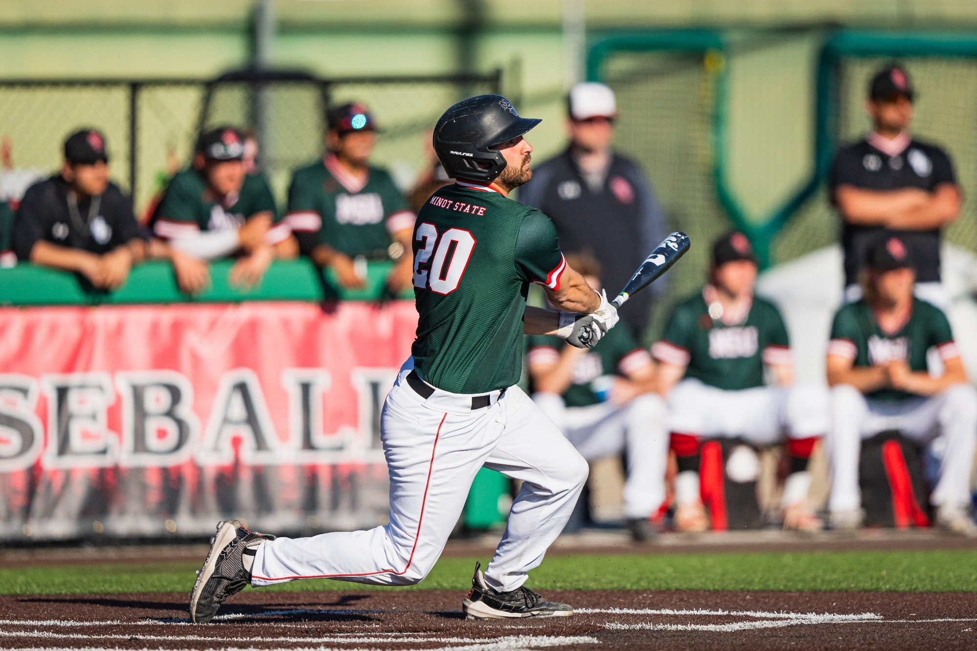 Malone leads way with 5 RBIs as Minot State closes regular season with