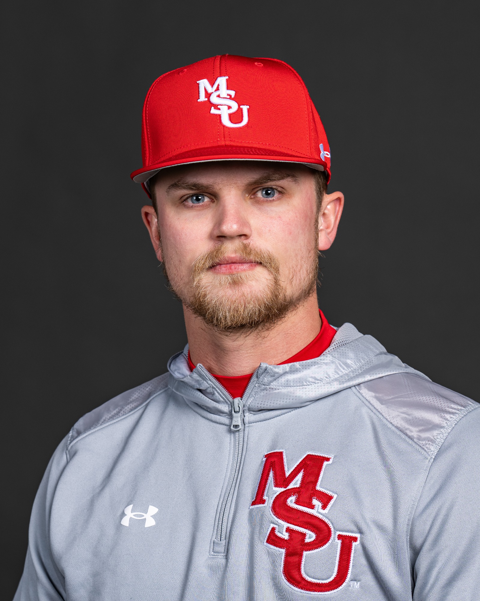 Minot State Baseball Photo Day 2024 - Captured at MSU Dome  on Jan 11, 2024 in Minot, North Dakota 

Photo by Sean Arbaut