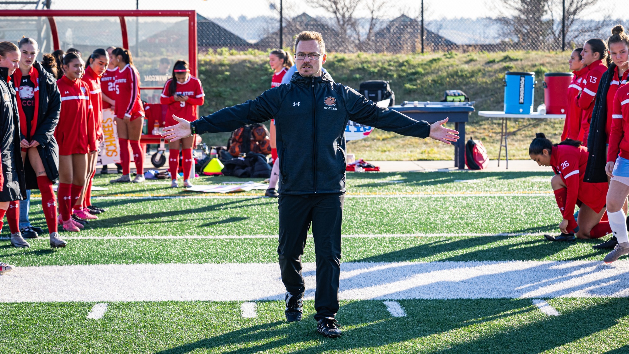 TJ Perez on senior day