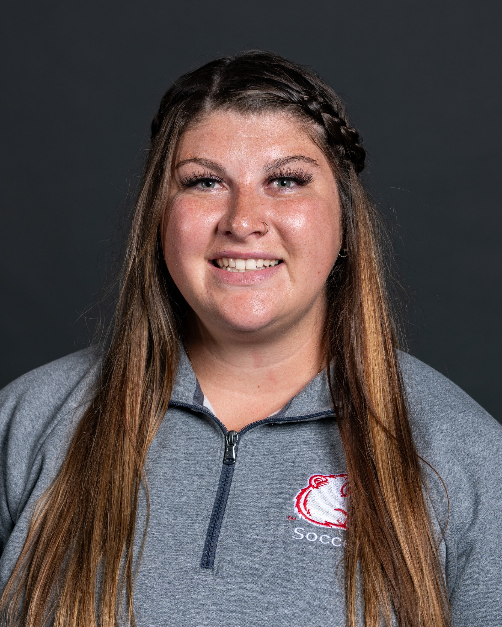 Minot State Soccer - Media Day - Captured at Herb Parker Stadium  on Aug 17, 2024 in Minot, North Dakota 

Photo by Sean Arbaut