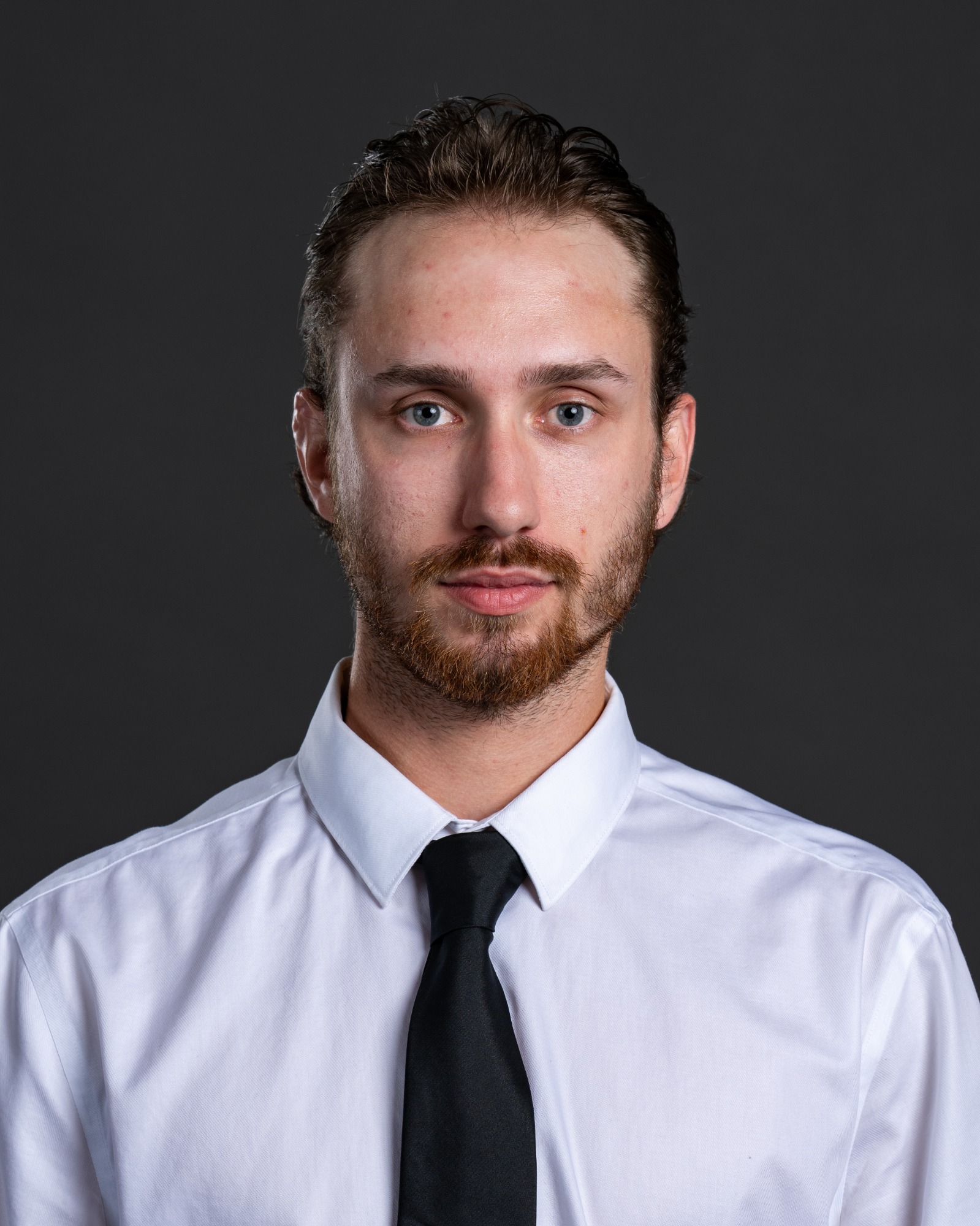 Minot State Men’s Hockey Media Day - Captured at Pepsi Rink on Sep 15, 2024 in Minot, North Dakota 

Photo by Sean Arbaut