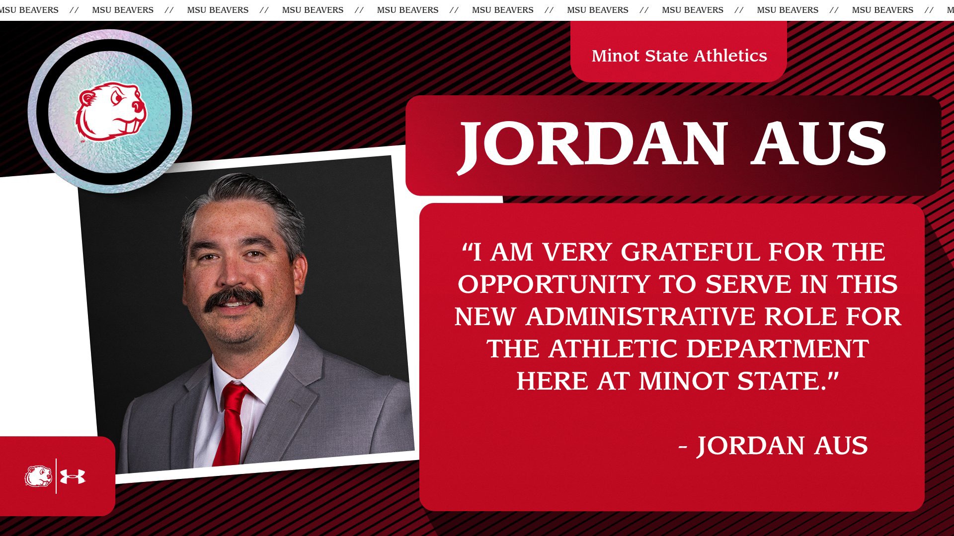 Jordan Aus new associate AD