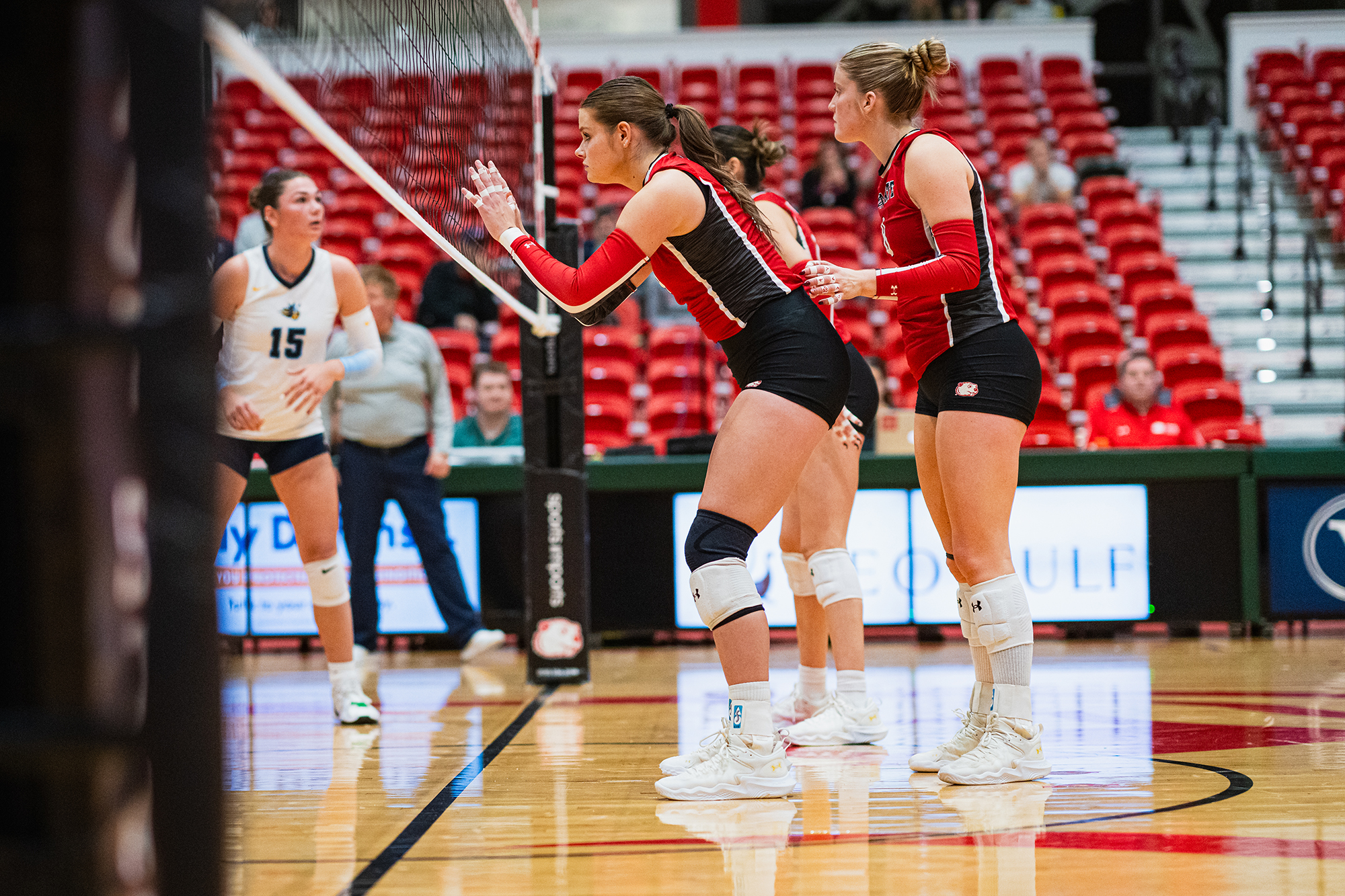 Minot State Volleyball vs Augustana - Captured at MSU Dome on Nov 08, 2025 in Minot, North Dakota Photo by Sean Arbaut