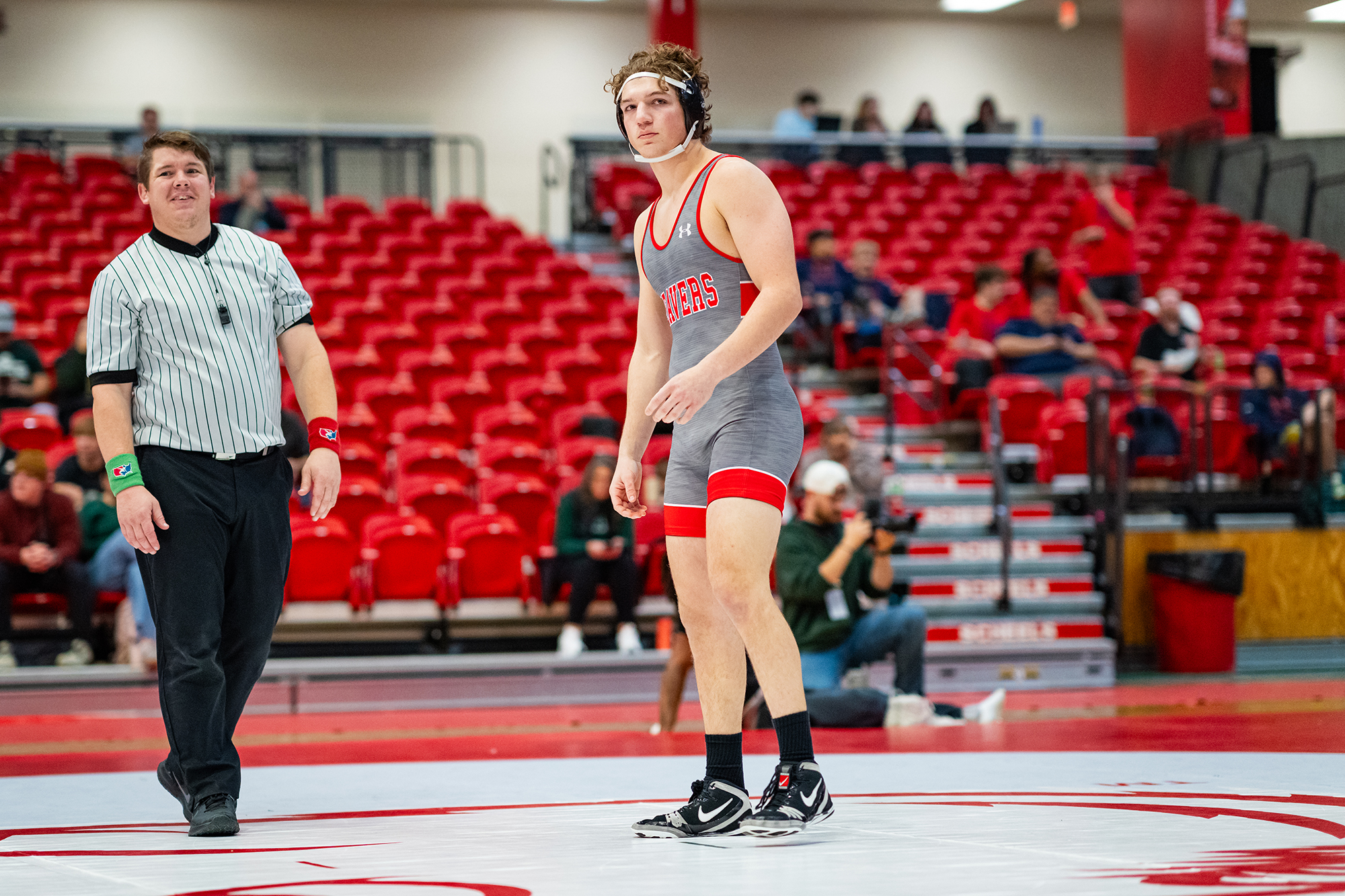 Minot State Women’s Wrestling vs  - Captured at MSU Dome on Nov 21, 2025 in Minot, North Dakota Photo by Sean Arbaut