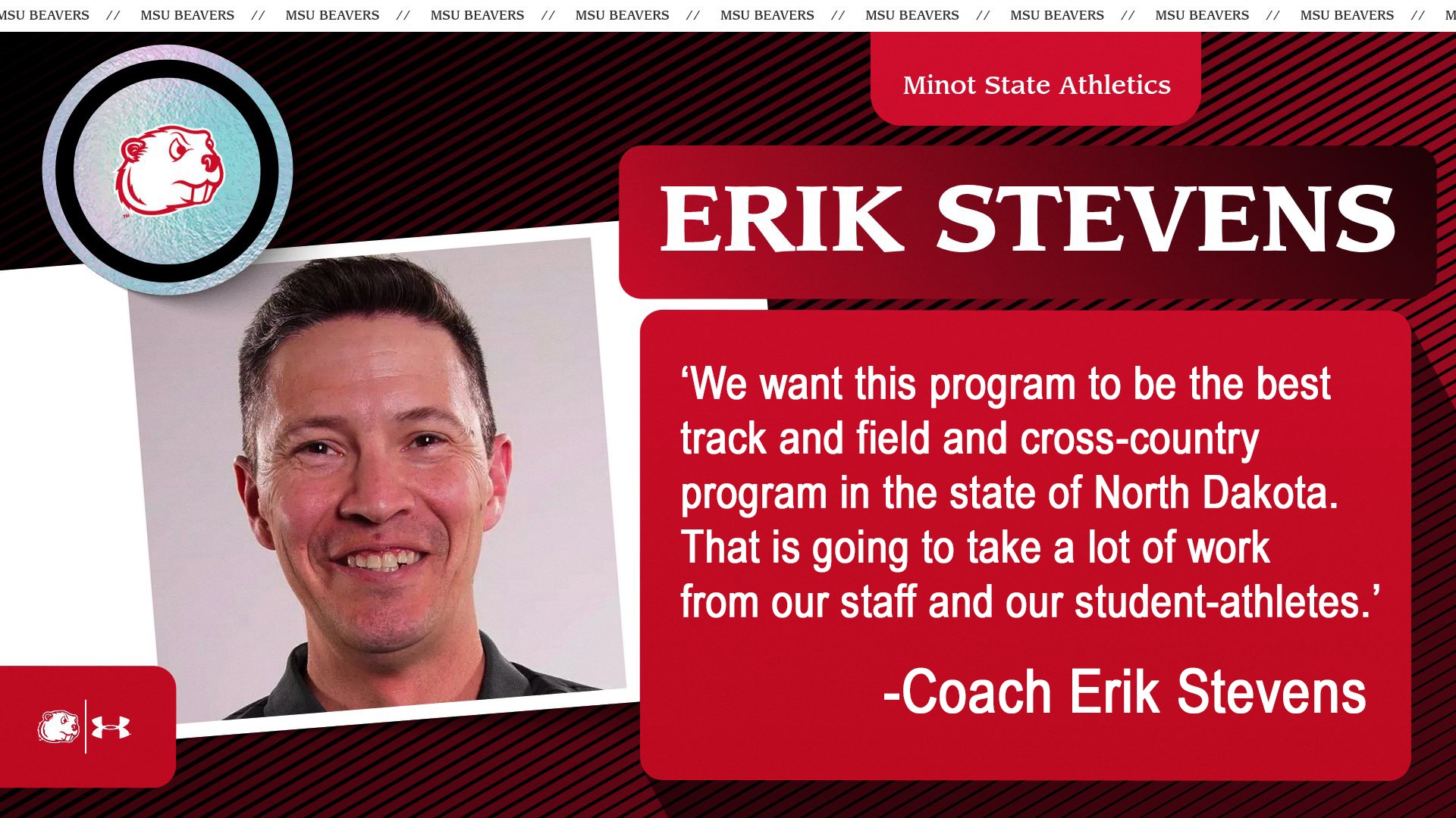 new coach erik stevens