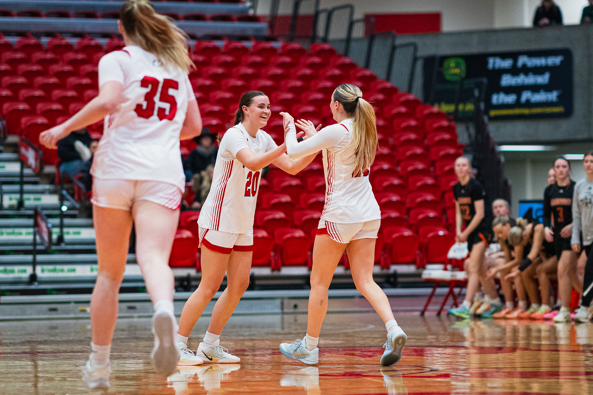 Minot State Women’s Basketball vs Jamestown - Captured at MSU Dome on Dec 04, 2025 in Minot, North Dakota Photo by Sean Arbaut